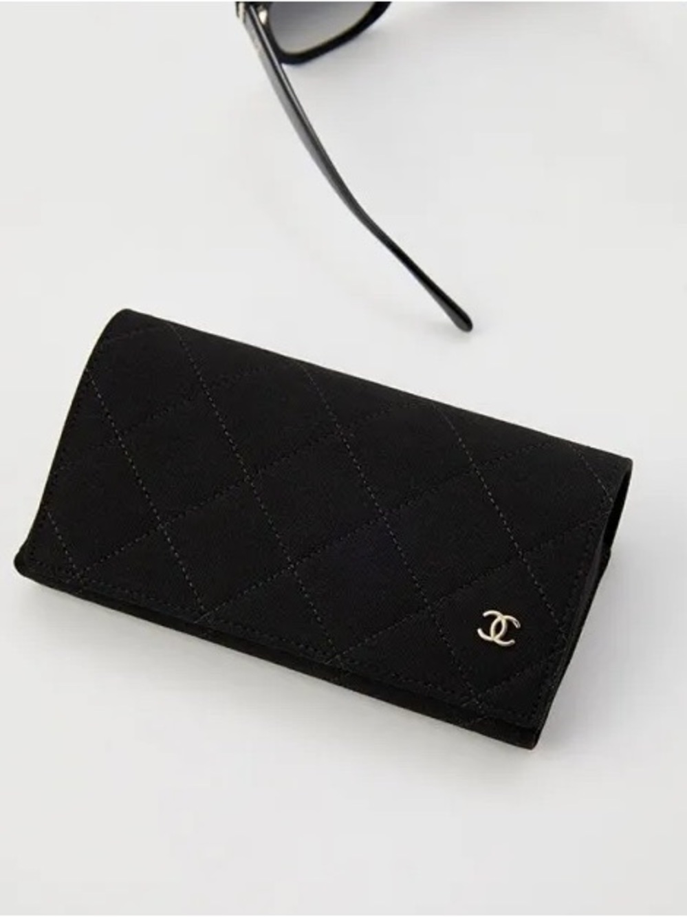 Chanel Quilted Sunglasses Case